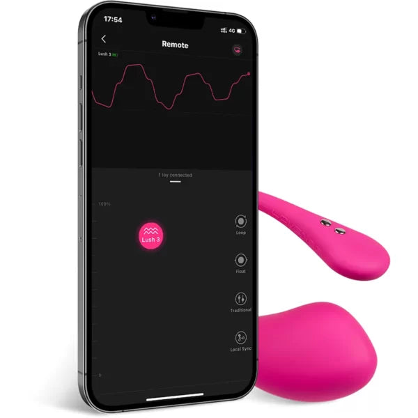 Wearable Lovense Lush 3 Waterproof Bluetooth