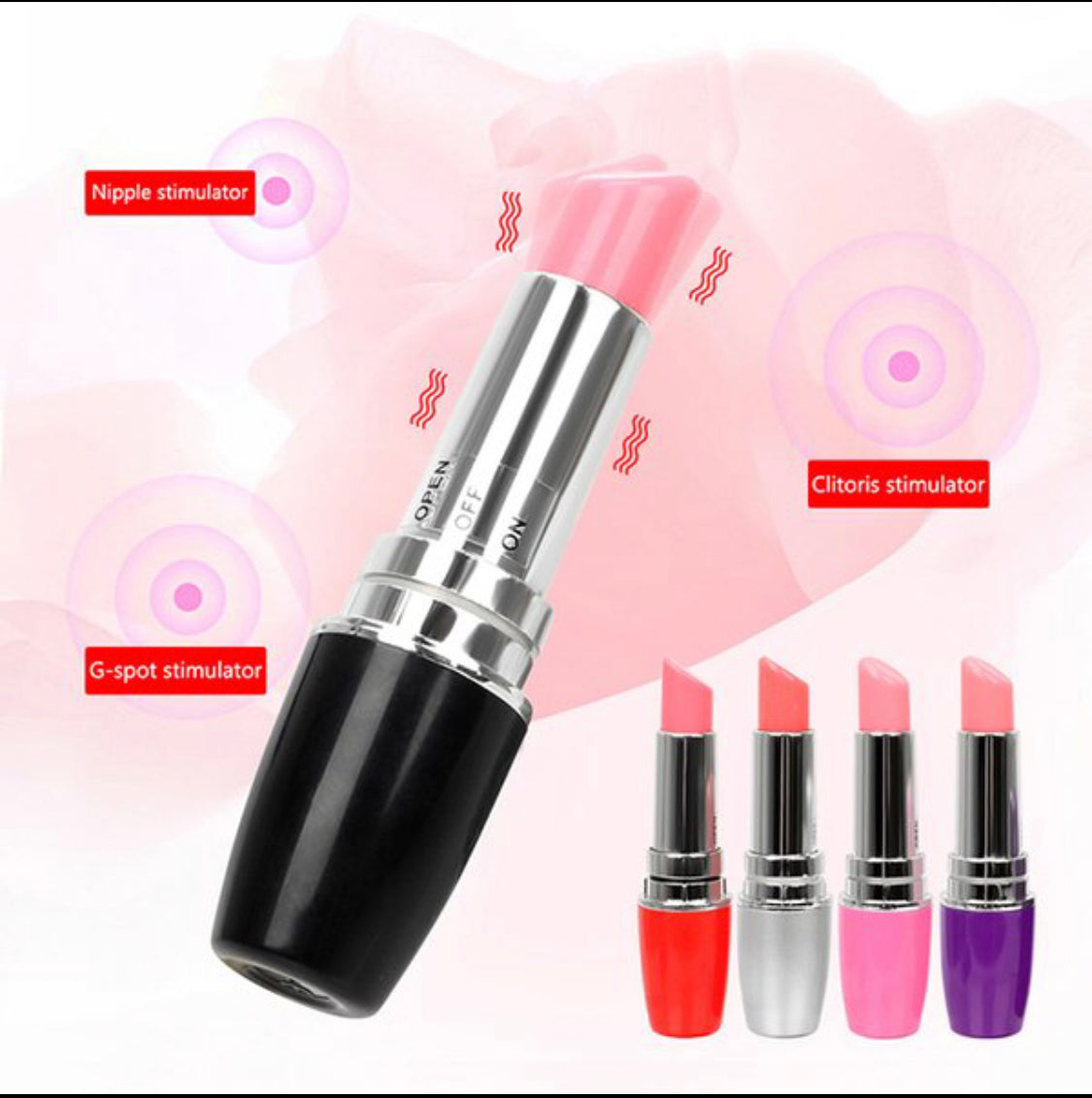 Pocket Lipstick Vibrator