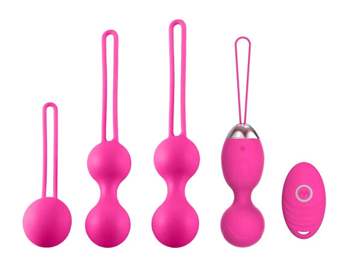 Silicone Kegel Balls Set for Women – 5 Pieces