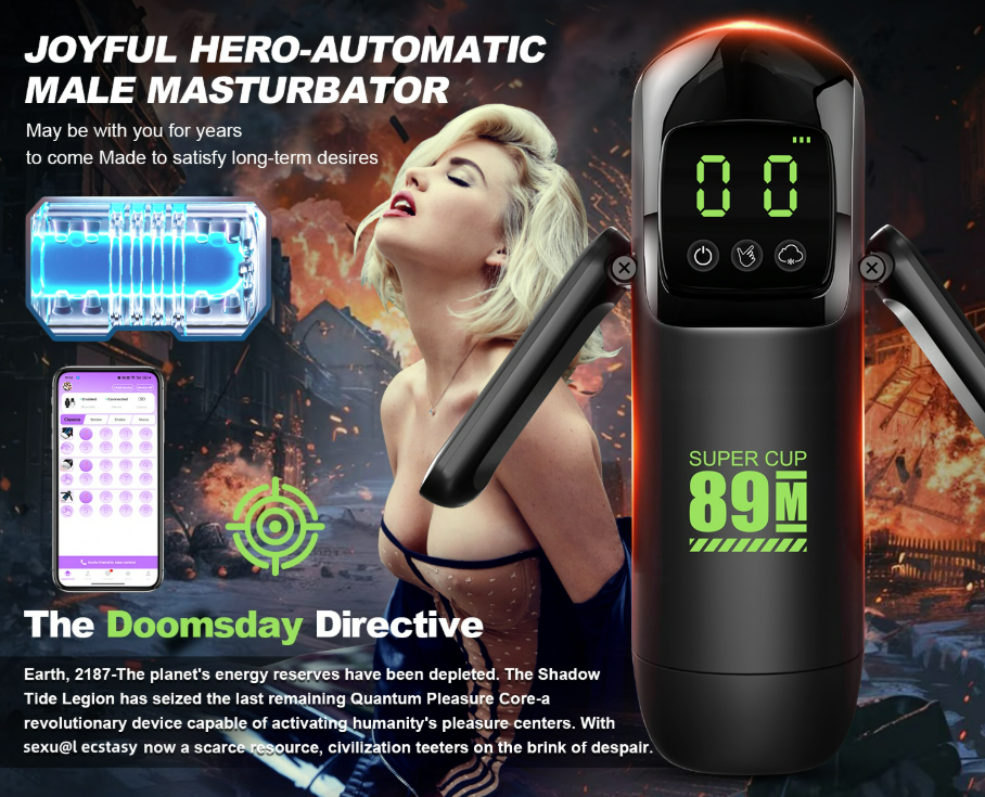 Automatic Masturbator Stroker Blowjob Sex Machine with 7 Sucking & Vibrating Modes