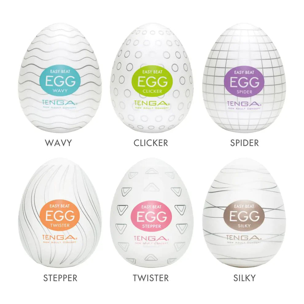 Tenga Masturbation Egg Set - 1 piece