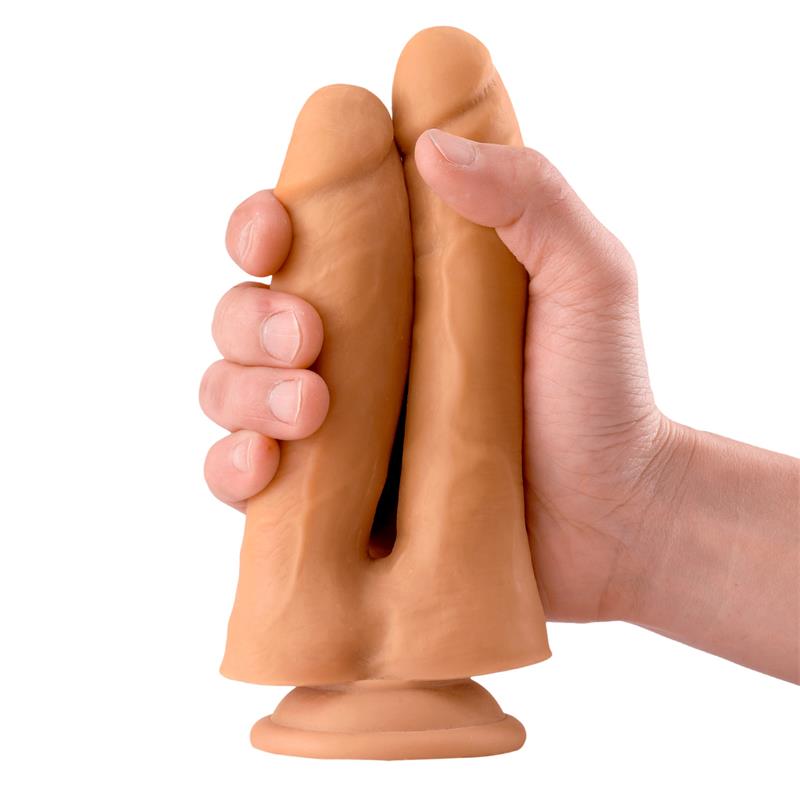 Twin Realistic Dildo  7.1