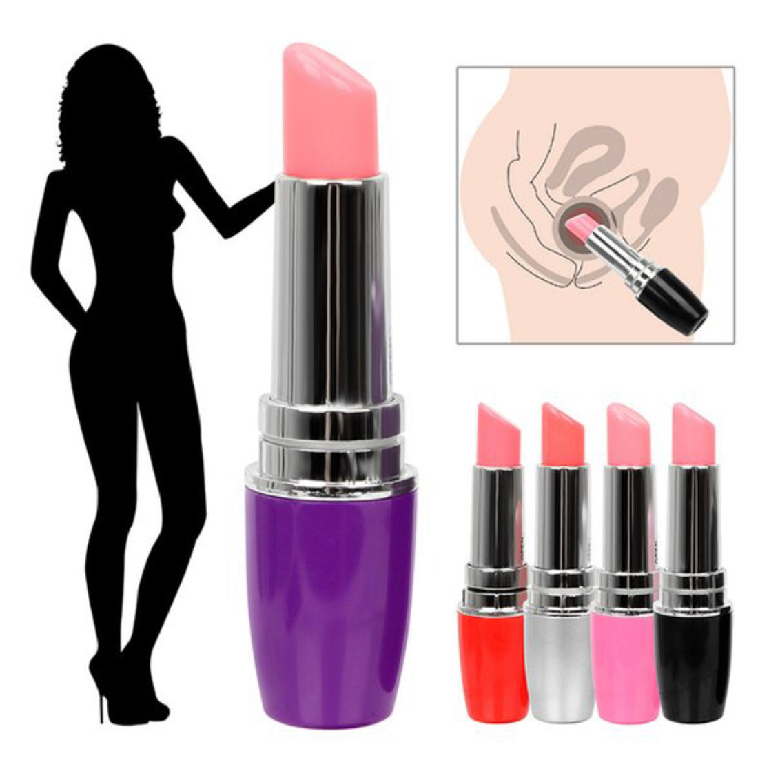 Pocket Lipstick Vibrator