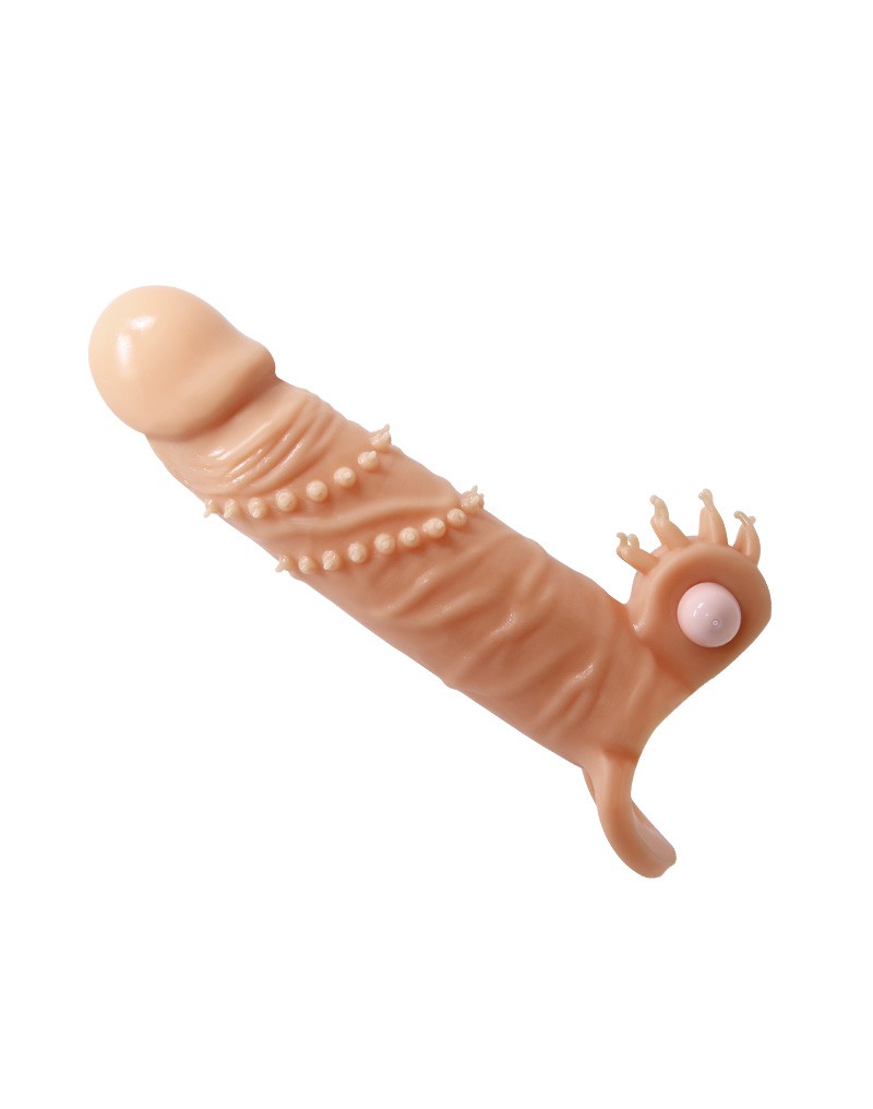 Penis Sleeve Vibrator + Clitoral Stimulator