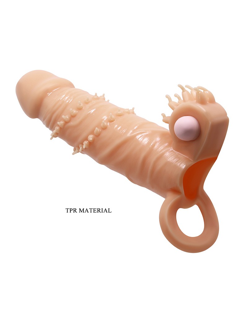 Penis Sleeve Vibrator + Clitoral Stimulator
