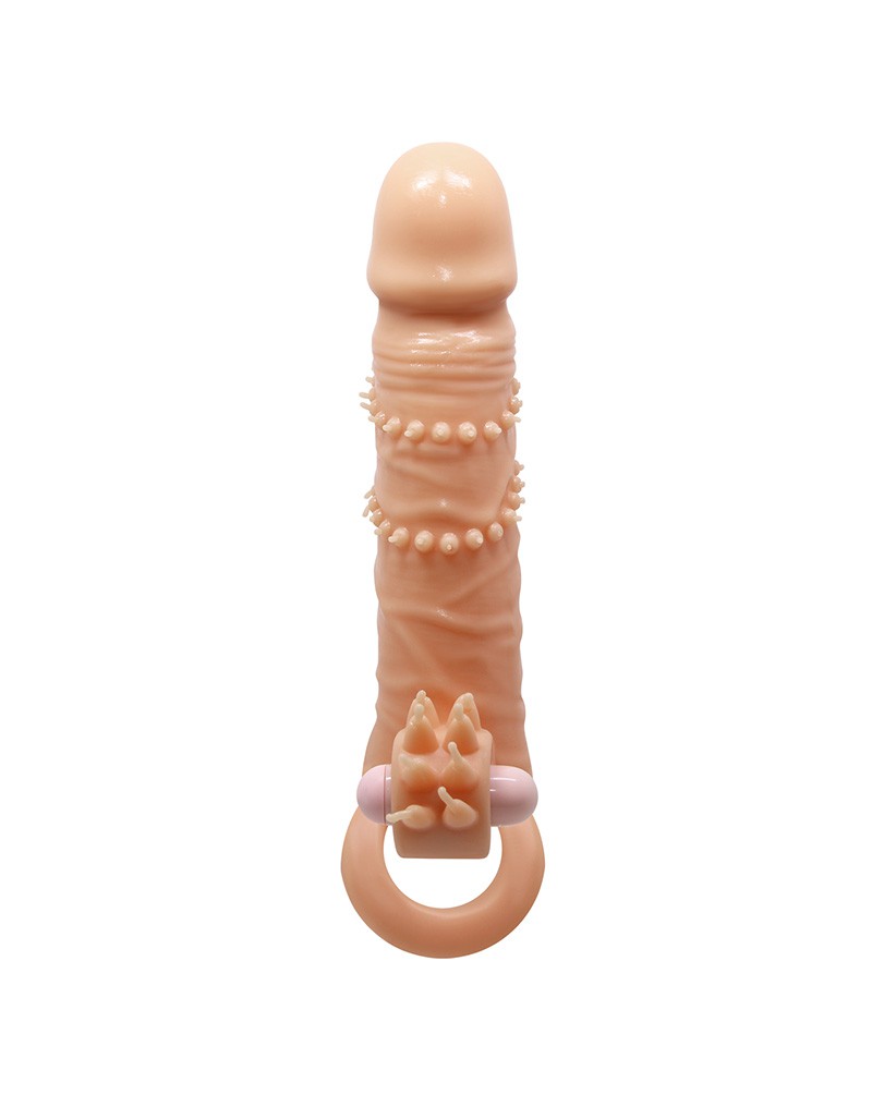 Penis Sleeve Vibrator + Clitoral Stimulator
