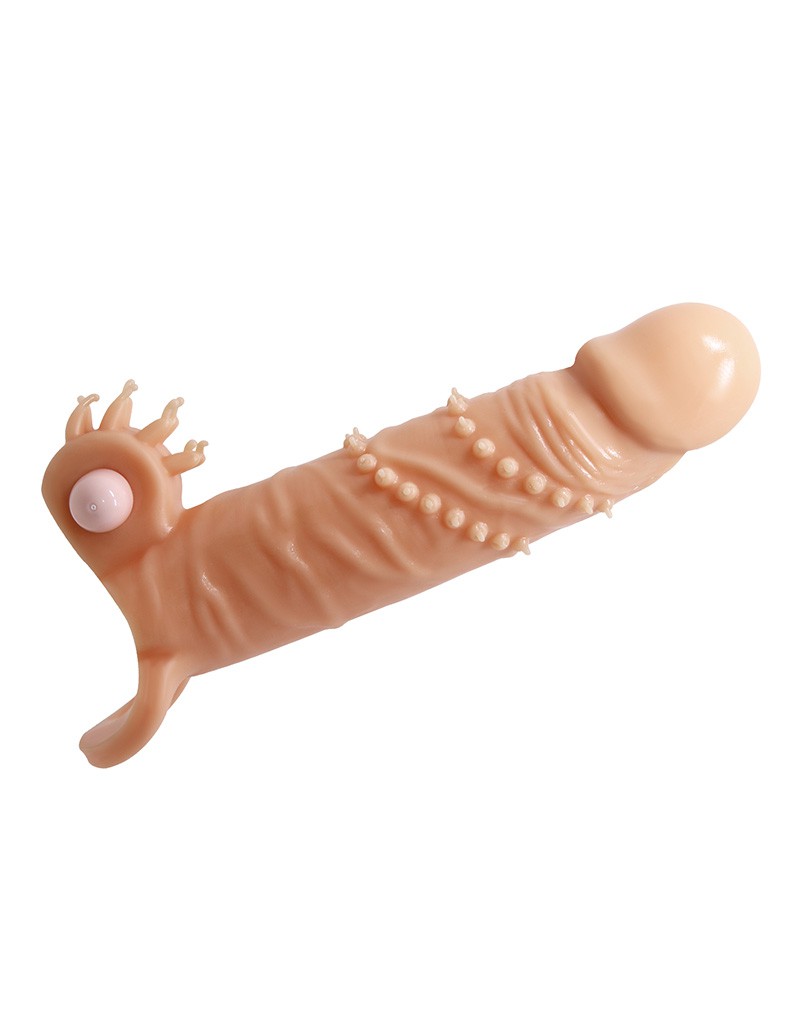 Penis Sleeve Vibrator + Clitoral Stimulator