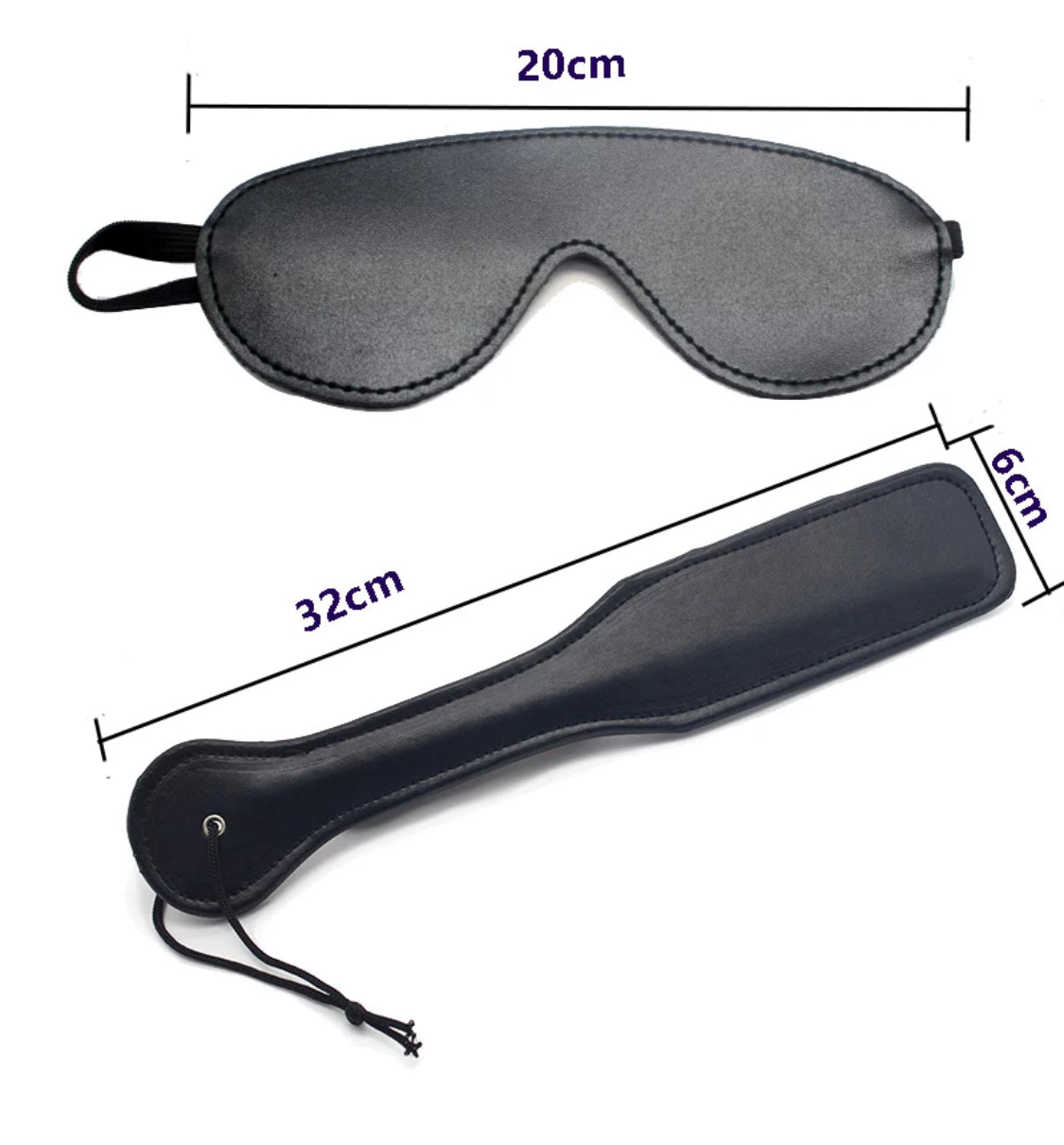 Leather Bondage Set – 10 Pcs