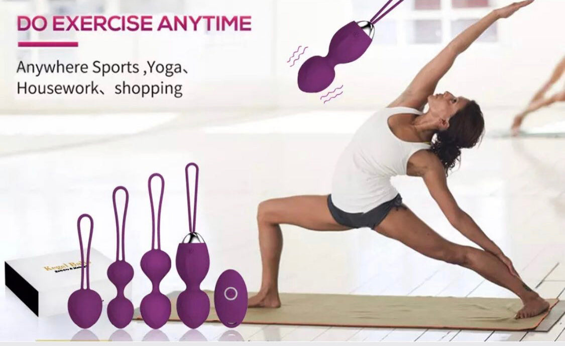 Silicone Kegel Balls Set for Women – 5 Pieces