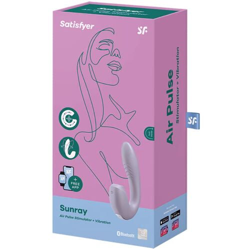 Satisfyer - Air Pulse Stimulator & Vibrator - SunRay Satisfier