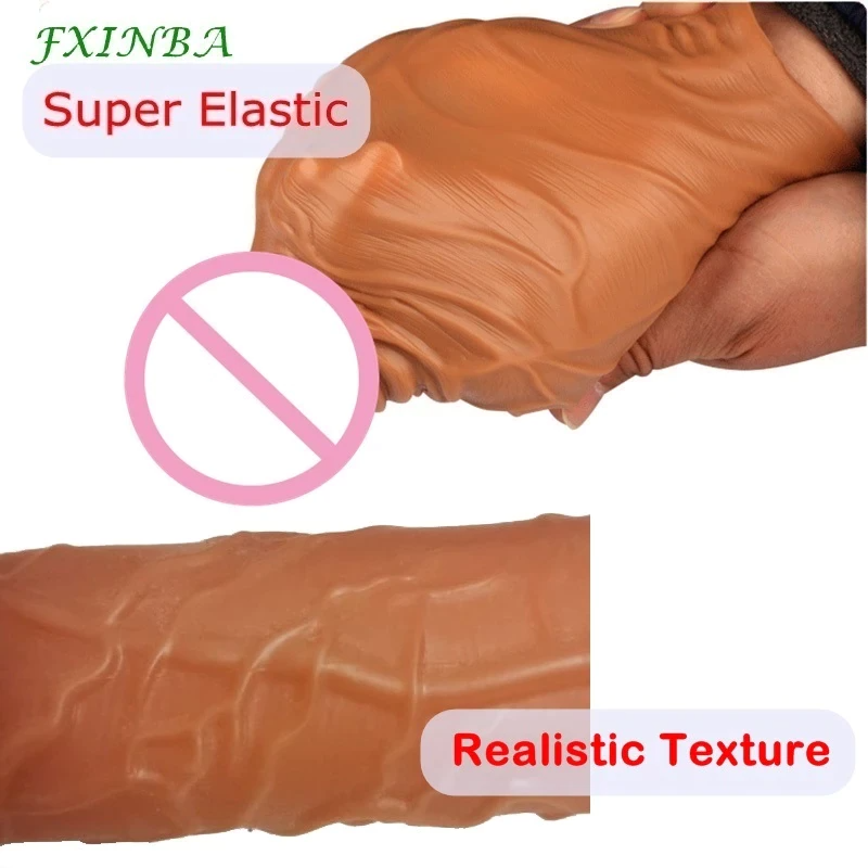 Reusable Condom - Penis Sleeve and Extender