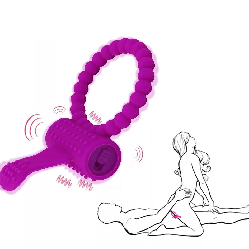 Apollo Penis Ring and Clit Stimulation Vibrator