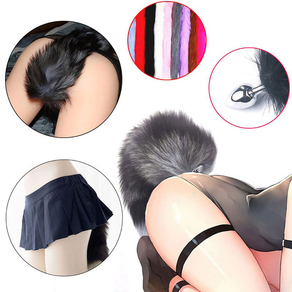FOX TAIL ANAL PLUG