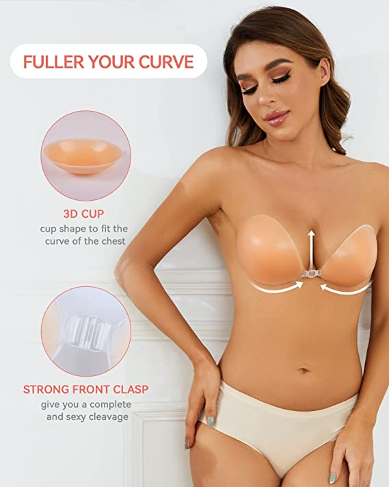 Silicone Adhesive Strapless Bra