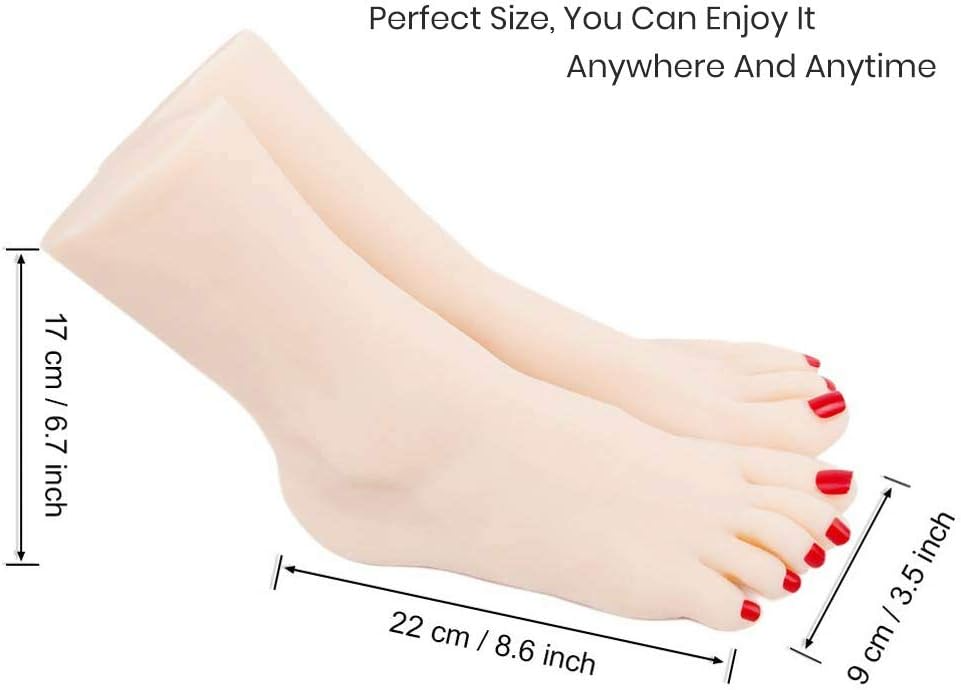 Silicone Foot Fetish Feet Masturbator - ONE
