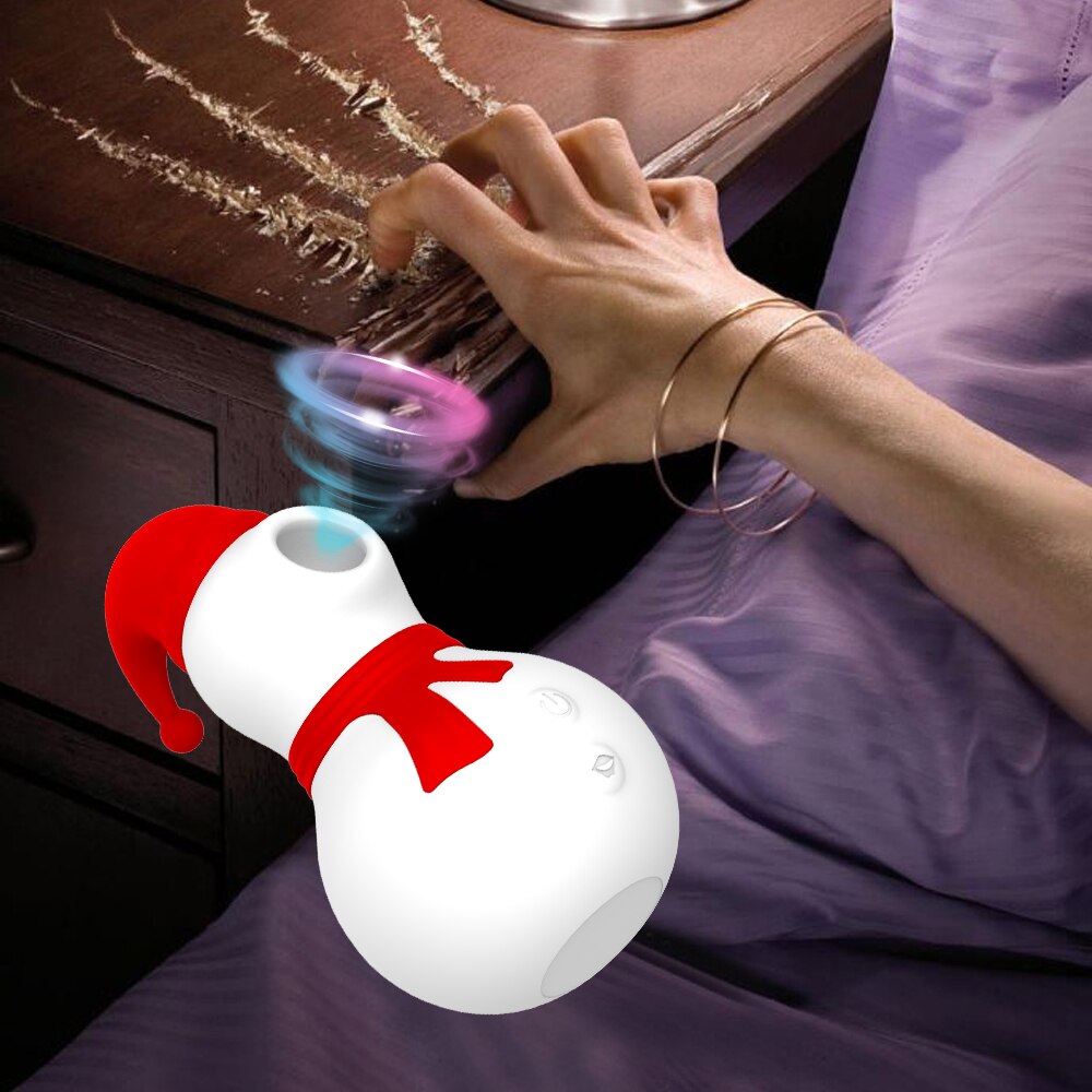 Snowman Sucking Vibrator