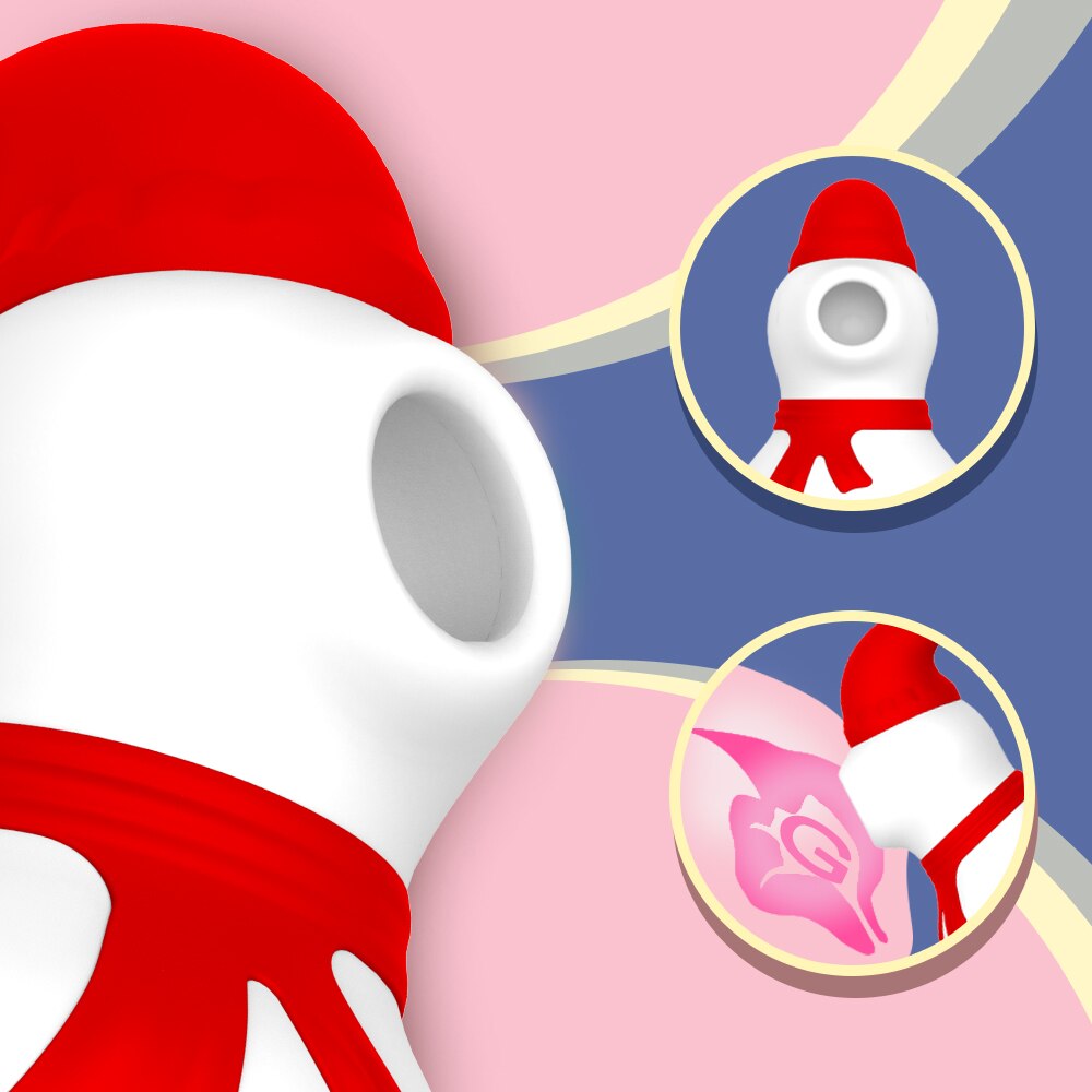 Snowman Sucking Vibrator