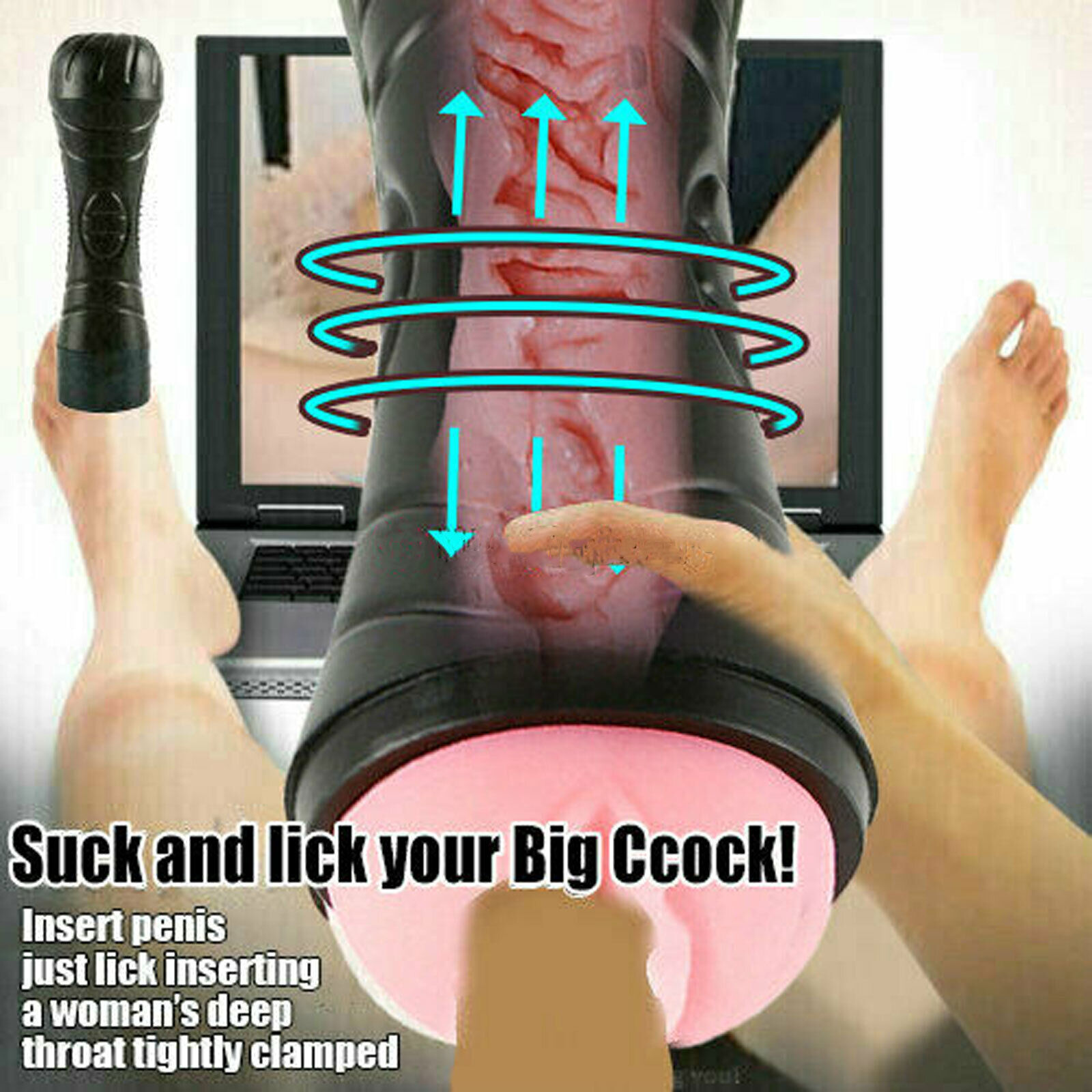 Flashlight Vibrator Vagina