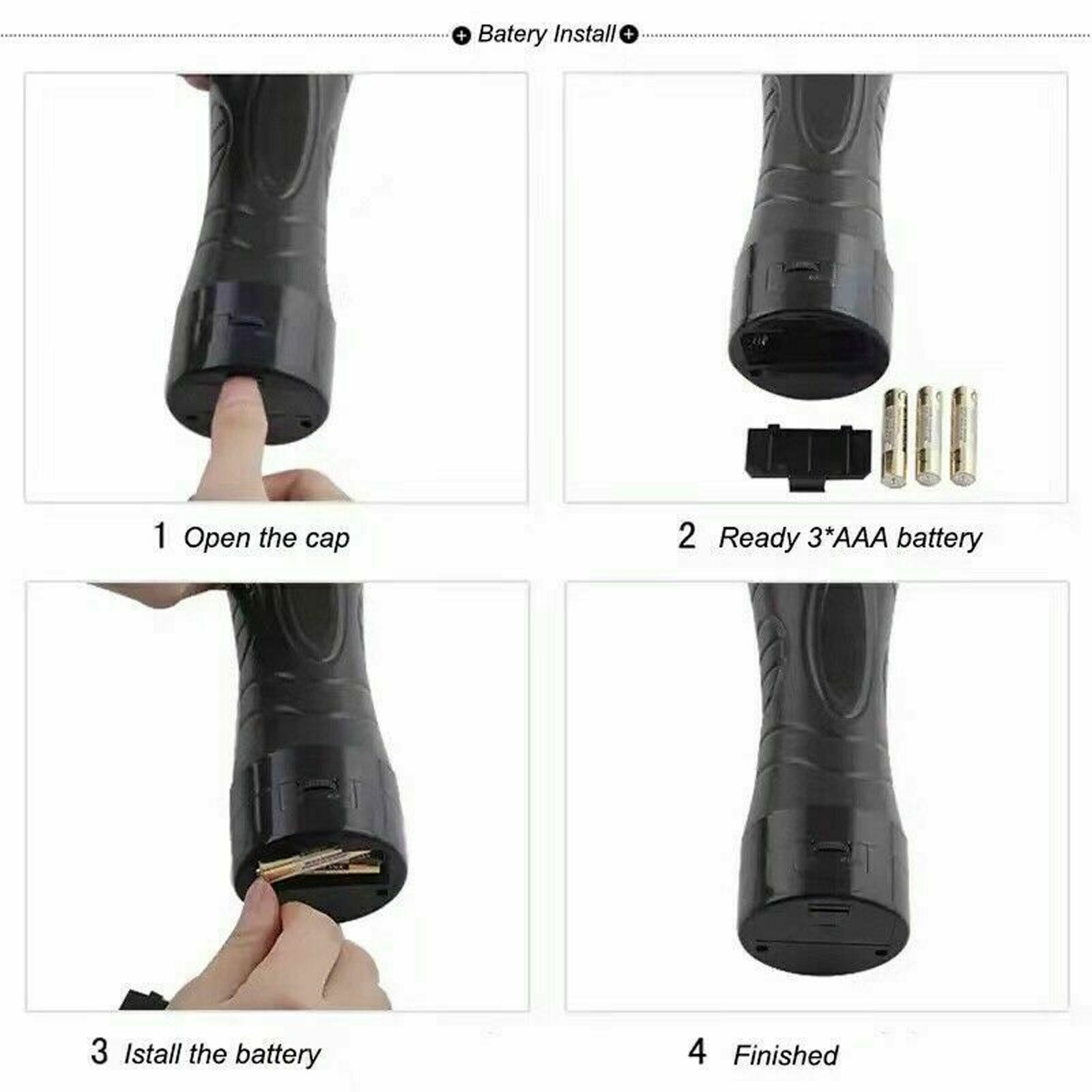 Flashlight Vibrator Vagina