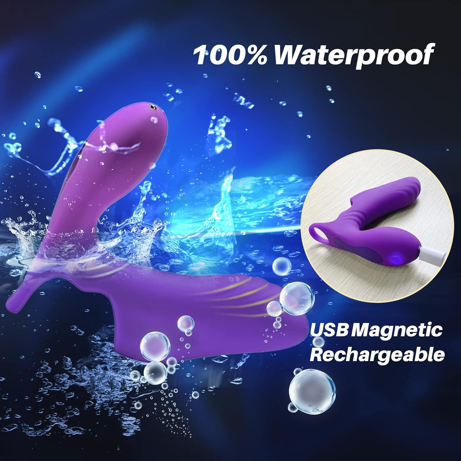 Finger GSPOT Dual Motor Vibrator