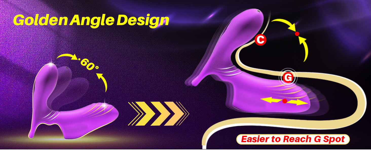 Finger GSPOT Dual Motor Vibrator