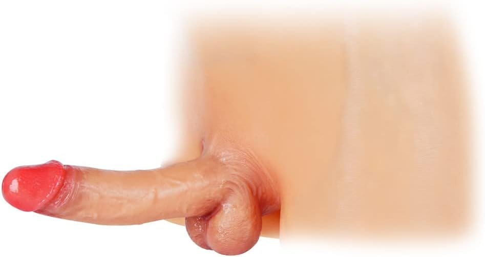 Silicone Wearable Dildo Panties - 20cm