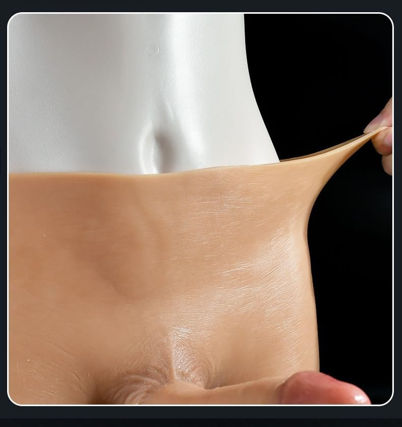 Silicone Wearable Dildo Panties - 20cm