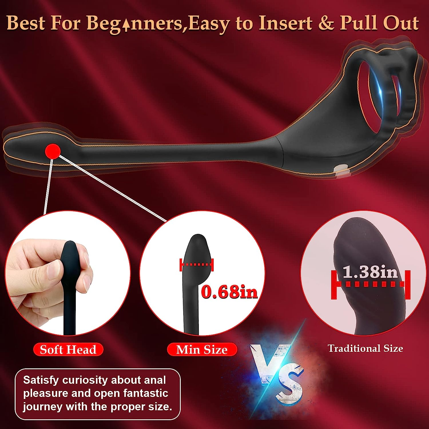 Ultimate Pleasure Duo Remote-Controlled Vibrating Cock Ring & Prostate Massager Set
