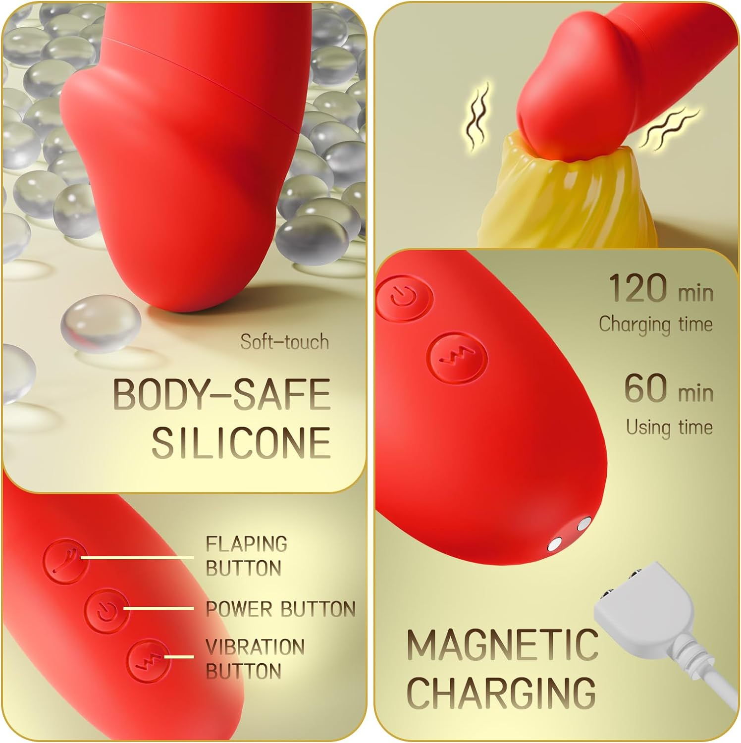 The Flapping Vibrator