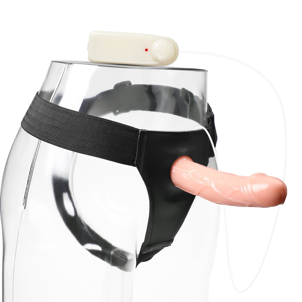 Solid Strap-On With Vibration