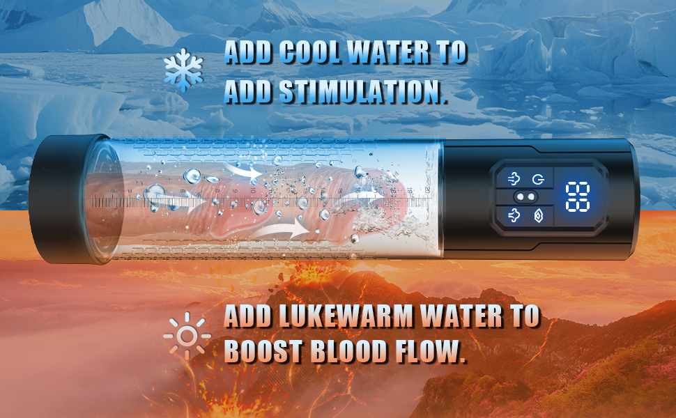 Electric Penis Pump Waterproof 3-in-1