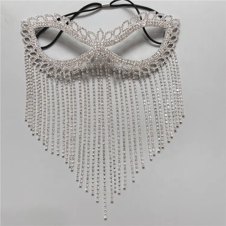 Mystique Zircon And Rhinestone Tassel