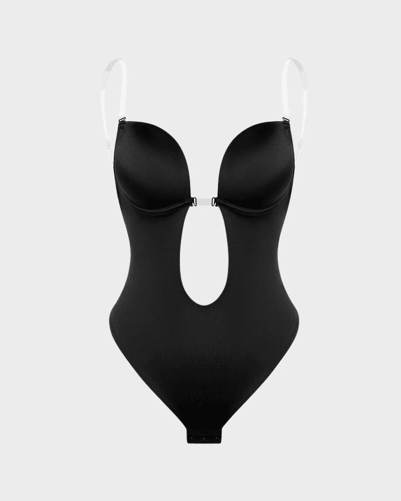 Backless  Seamless Thong  Bodysuit