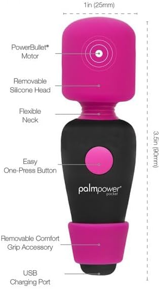 PalmPower Pocket Multifunction Vibrating Massager
