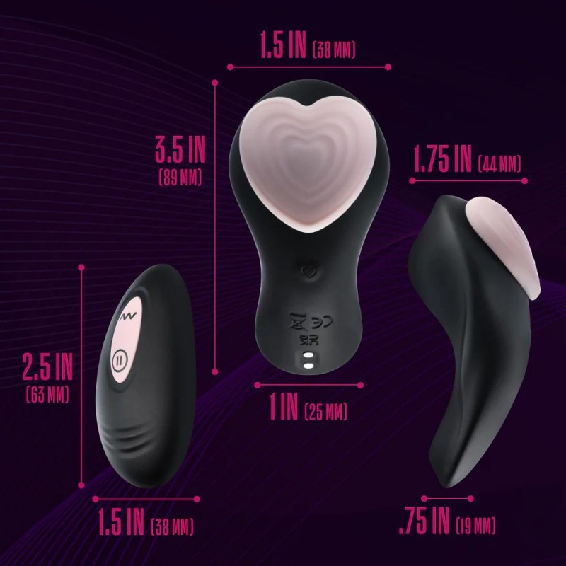 Heartbeat Panty Vibrator with Remote