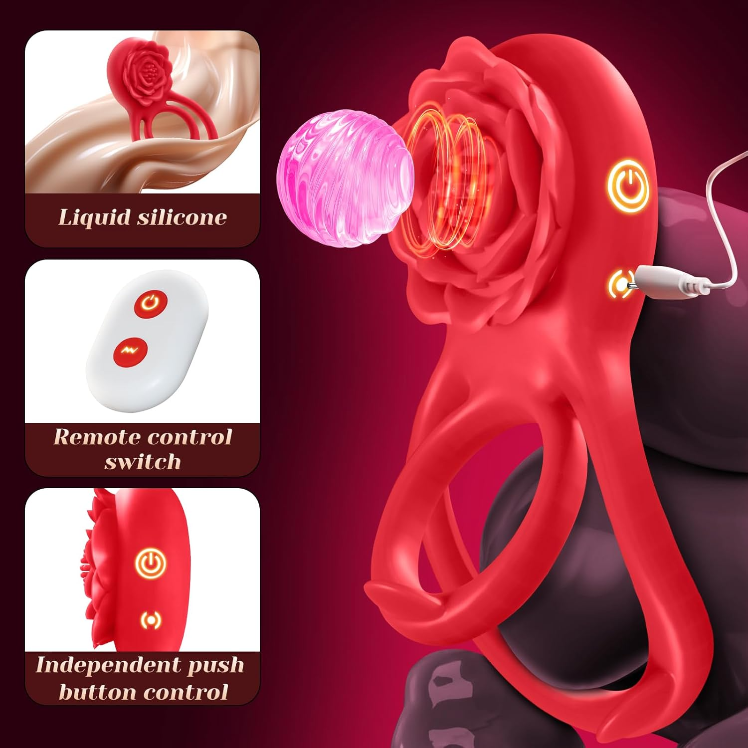 Pleazr Vibrating Cock Ring