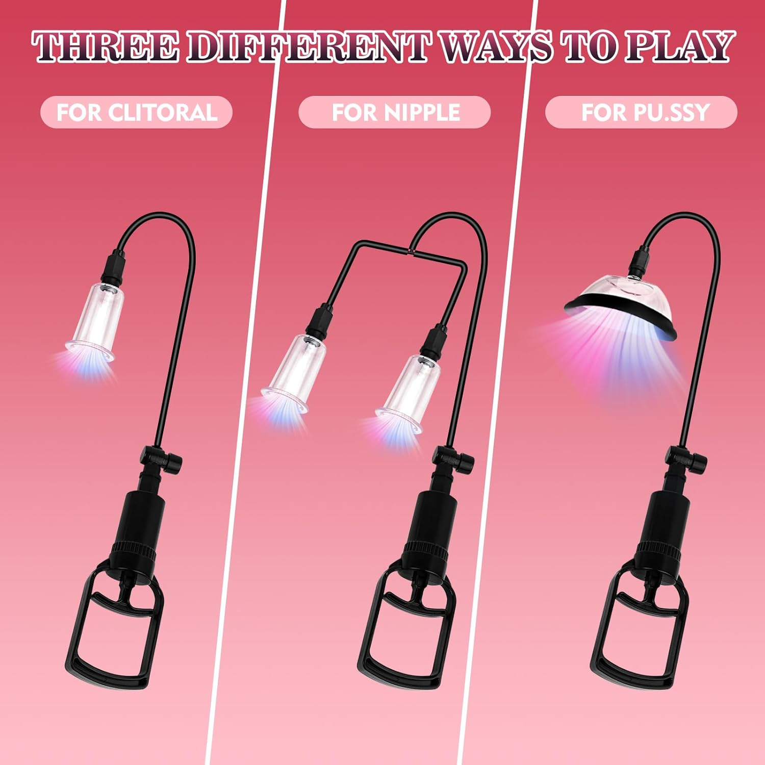 SensaPump Vagina & Nipples