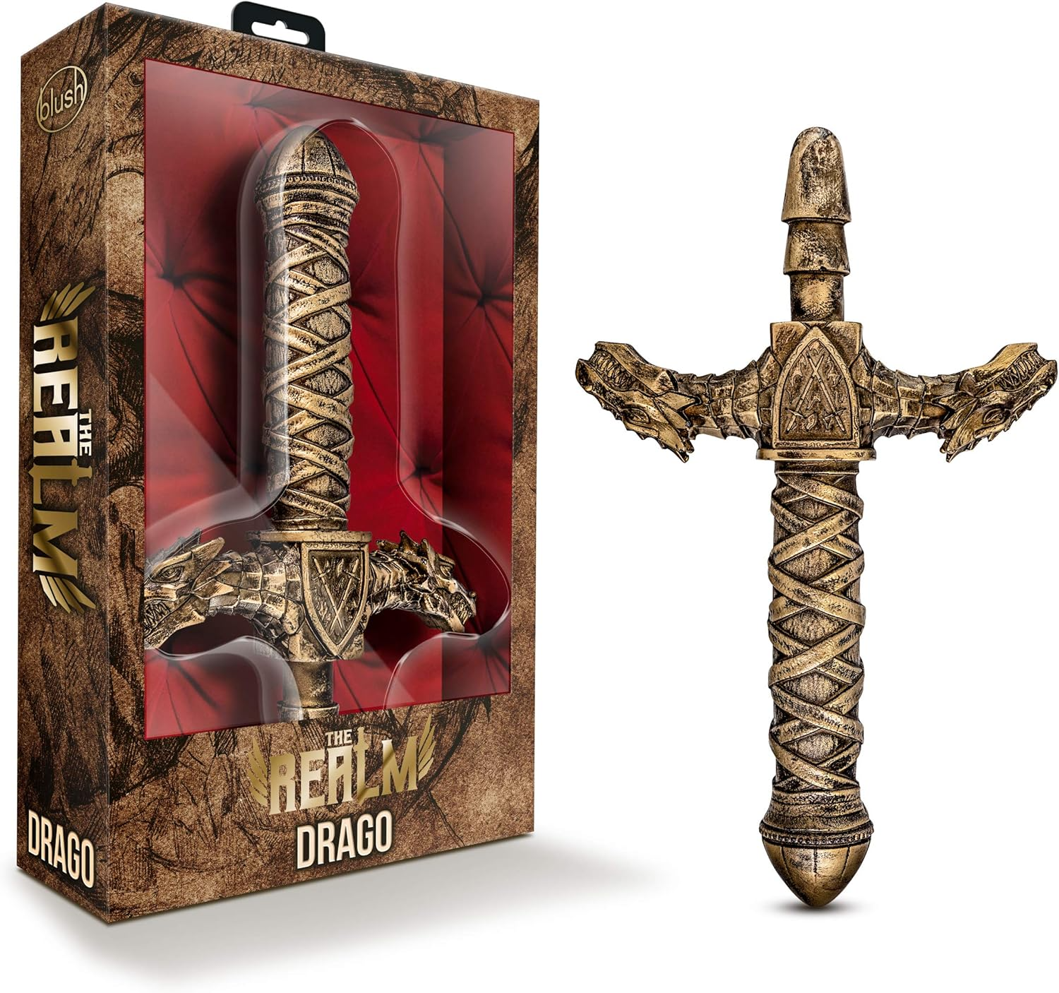 Blush The Realm Drago Fantasy Sword Handle for Lock On Silicone Dildos