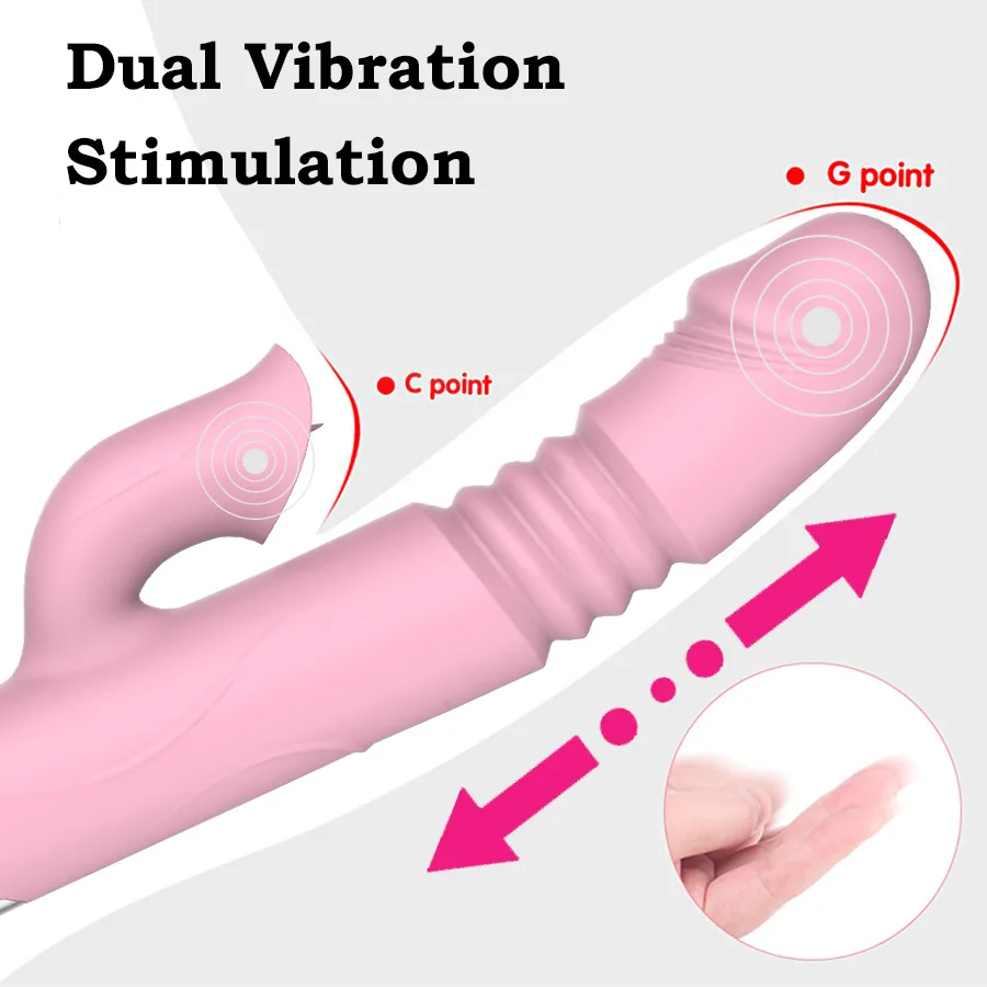 GlowThrust Heating Pleasure Vibrator