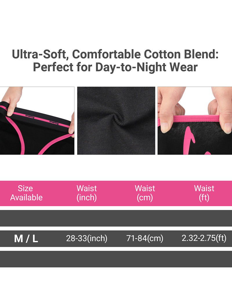 LoveToy - Slut - Printed Vibrating Sexy Panties - Black