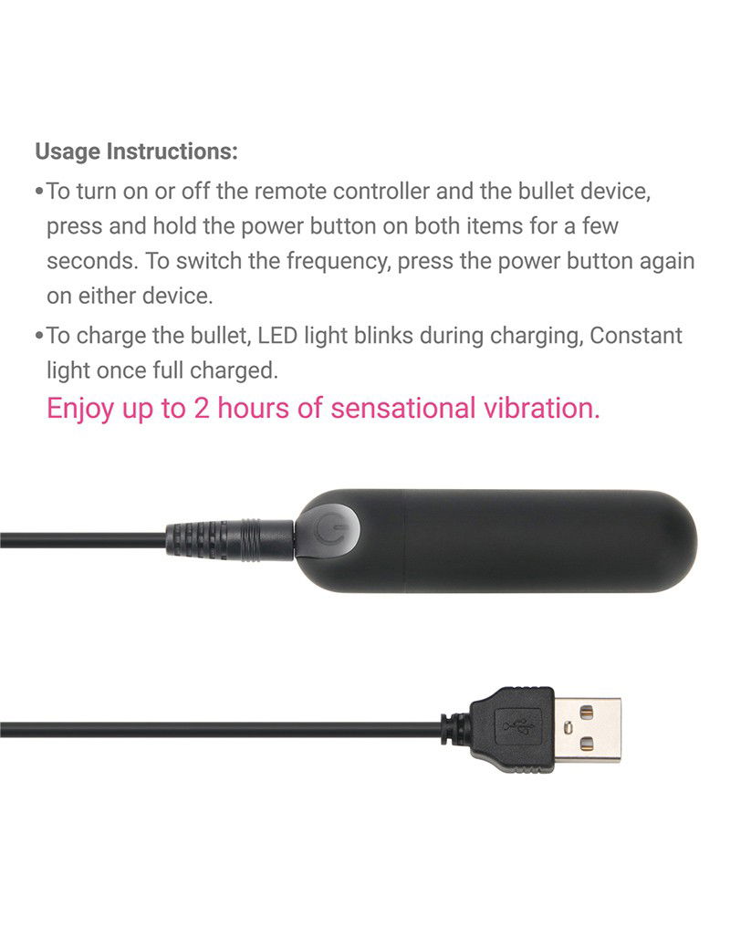 LoveToy - Slut - Printed Vibrating Sexy Panties - Black