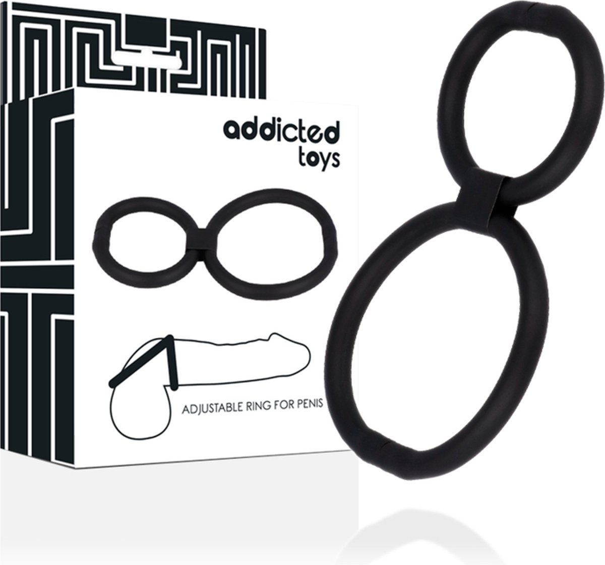 ADDICTED TOYS-Adjustable Ring For Penis