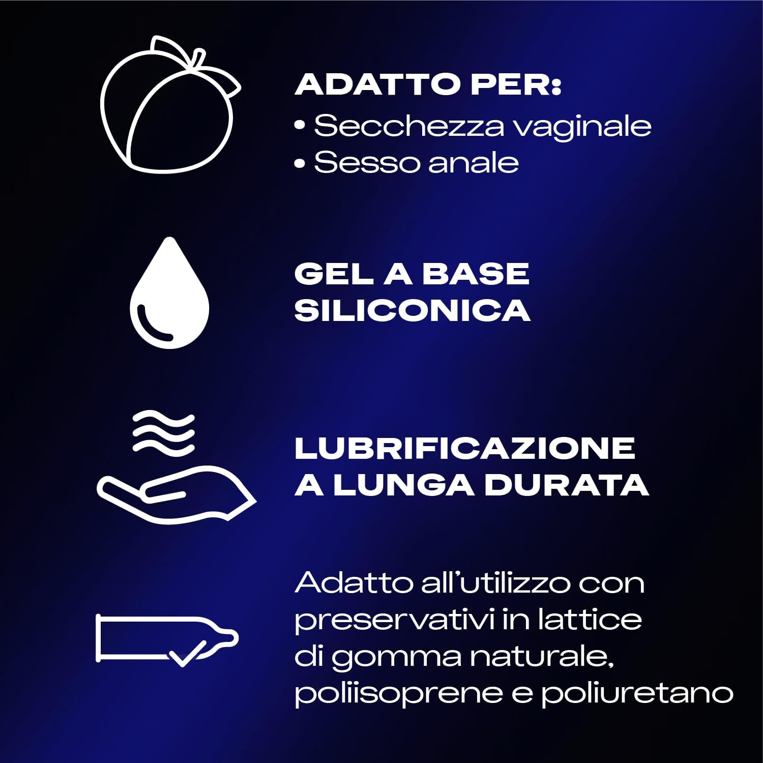 Durex Intimate Pleasure Lubricant Gel, Eternal, 50 ml