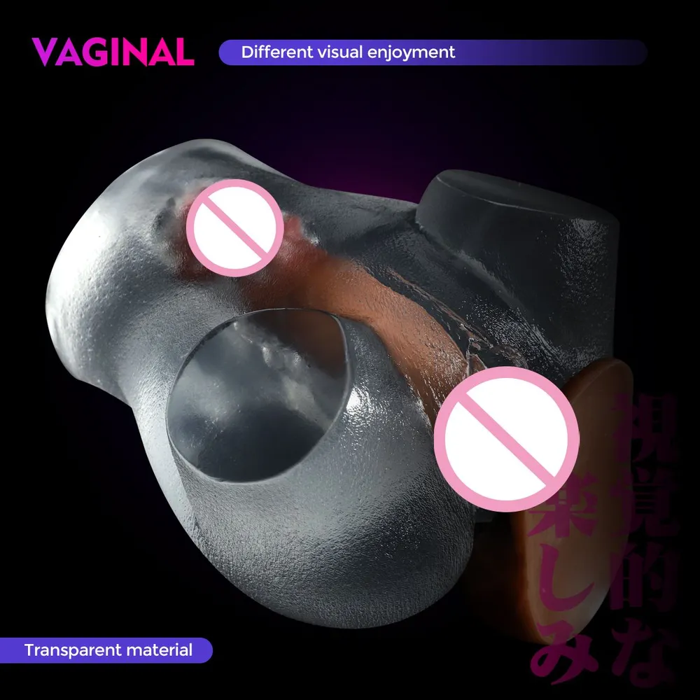 The See-Through Sensation- Transparent Ass Sex Doll