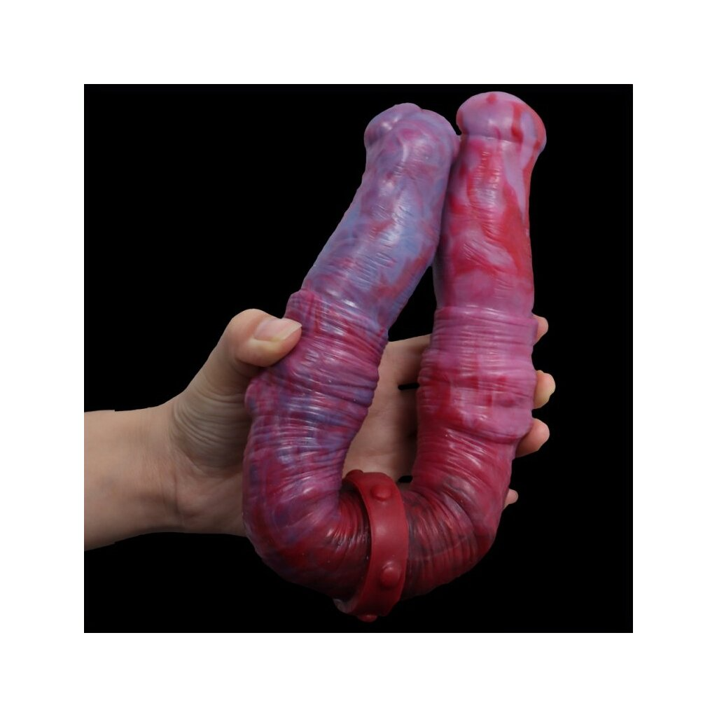 Discreet Alien Double Duo Ended dildo 39 x 4.4cm