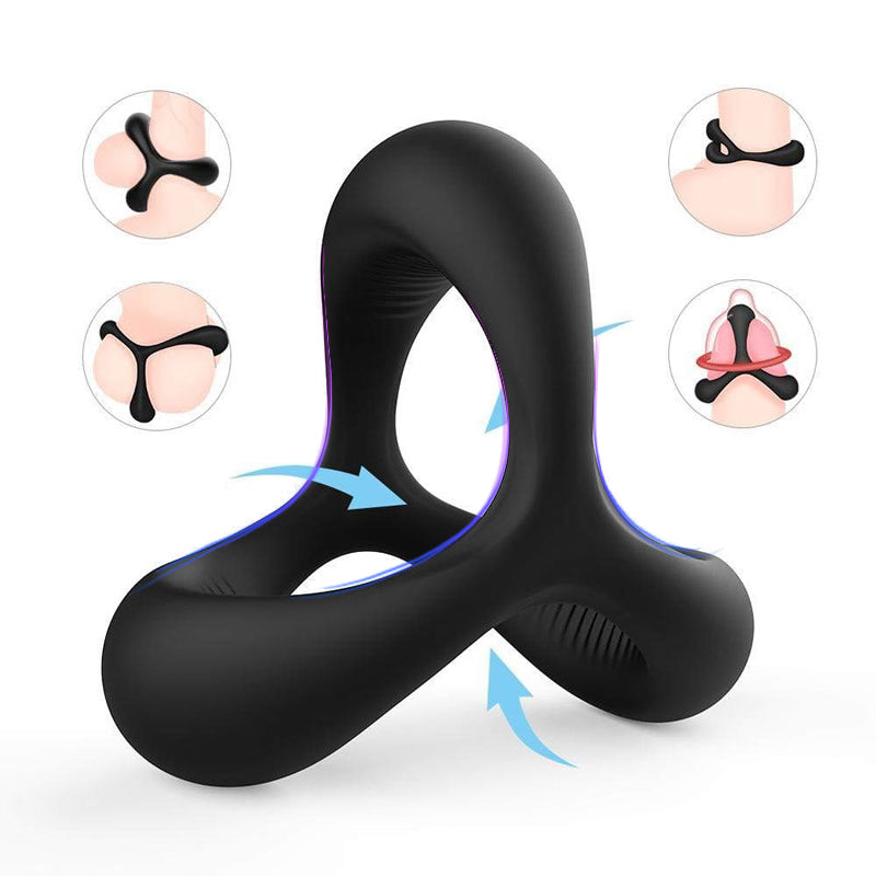 Penis Ring - Innovative Massage Bead Design