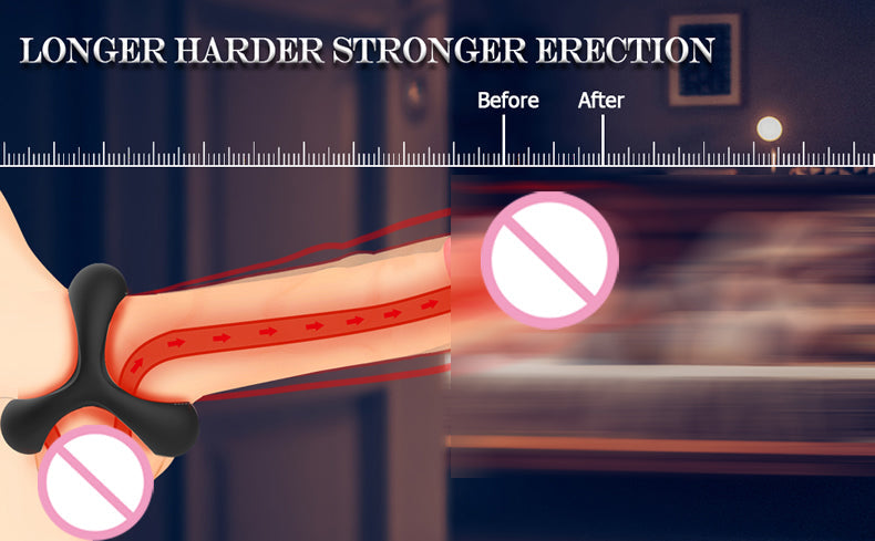 Penis Ring - Innovative Massage Bead Design