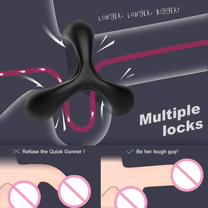 Penis Ring - Innovative Massage Bead Design