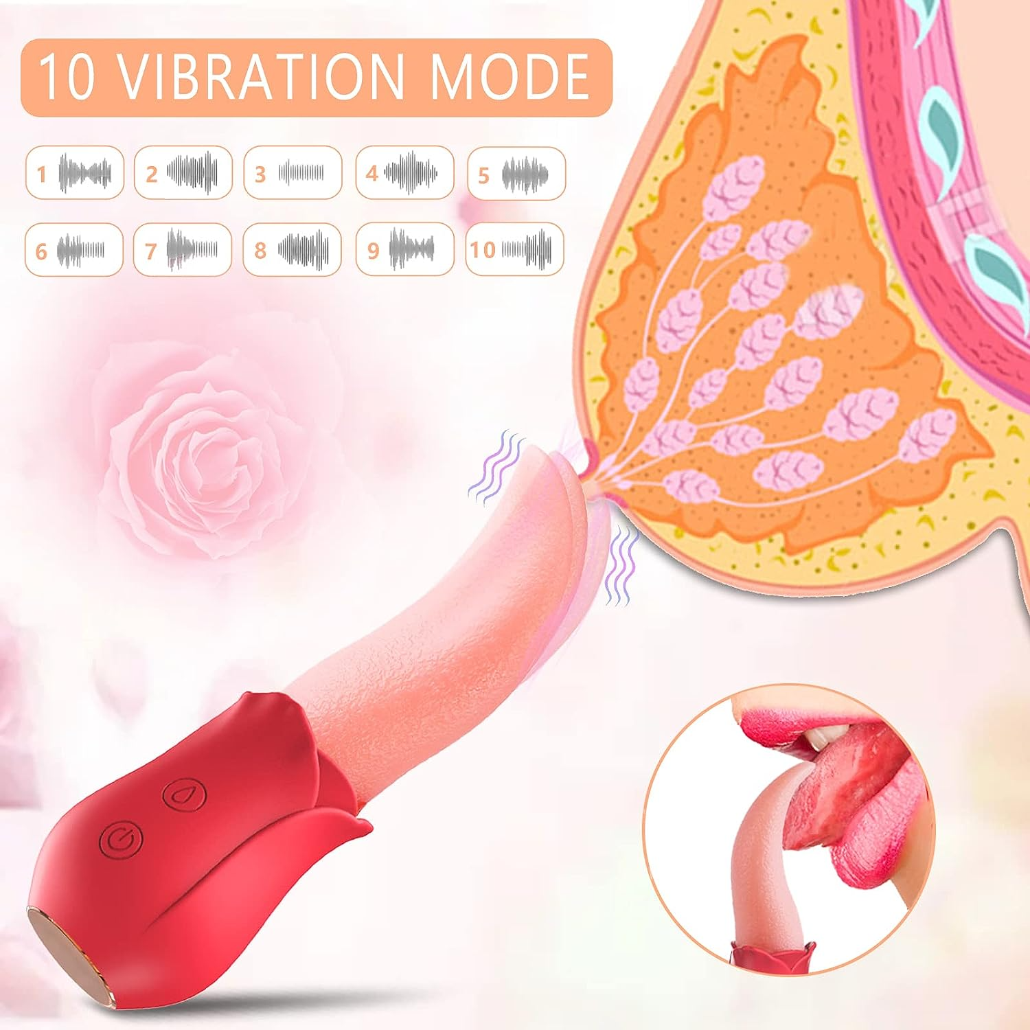 Tongue Licker Vibrator