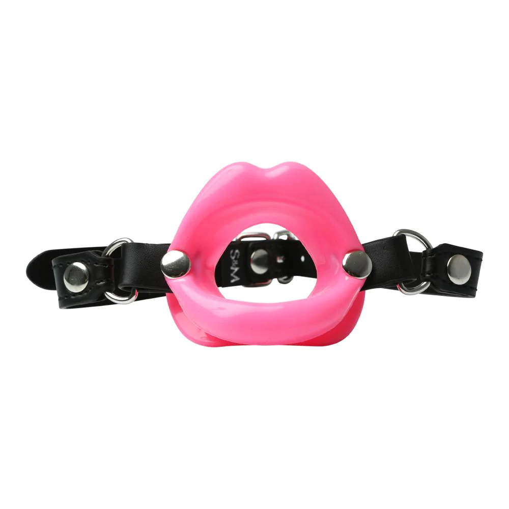 Open Lips Mouth Gag - Silicone
